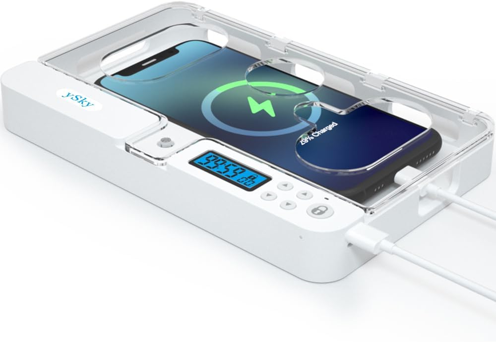 ySky Phone Lock Box with Timer